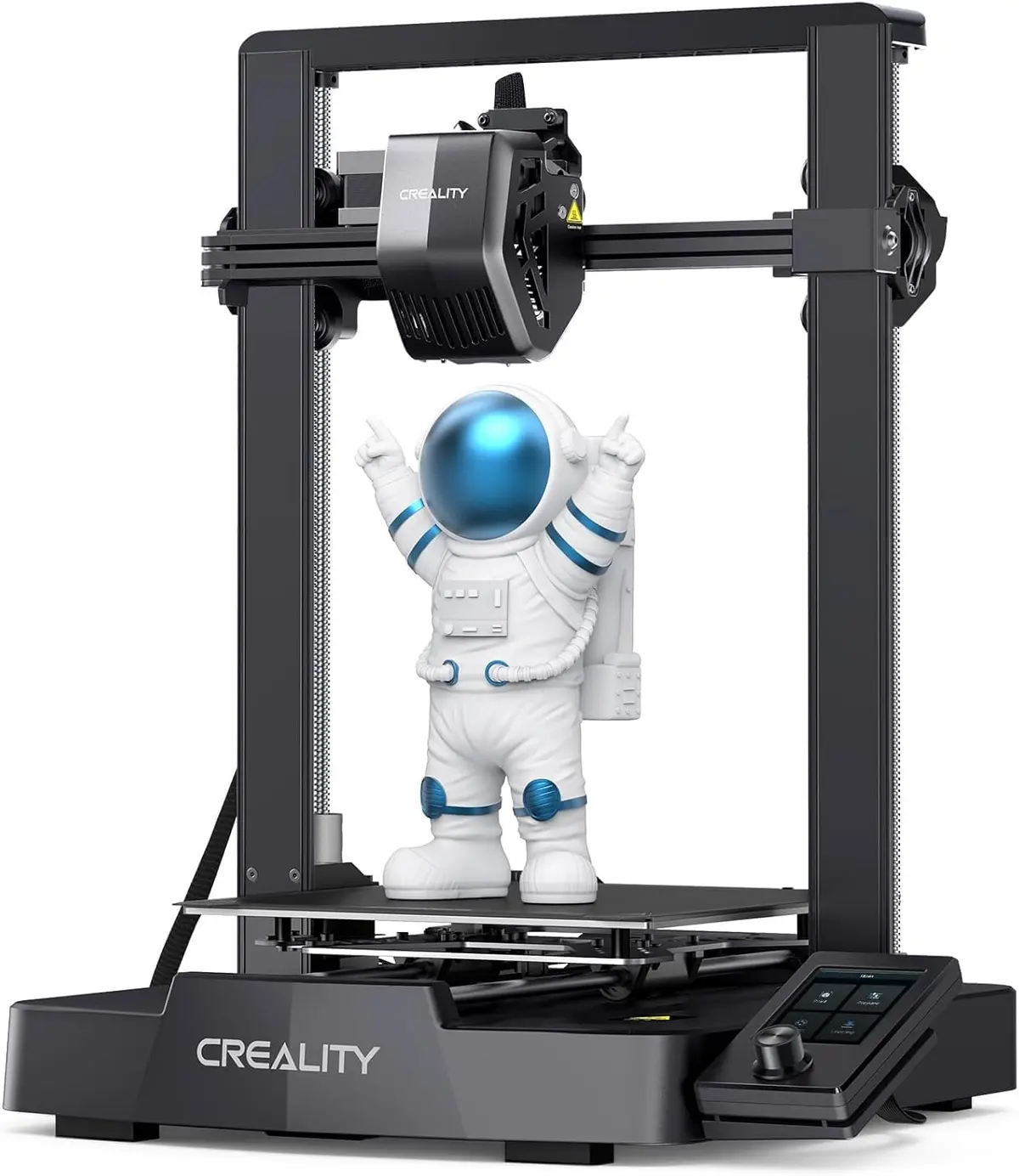 Creality Ender 3 V3 SE Impressora 3D - 250mm/s de Alta Velocidade, Auto-Equalização CR Touch, Extrusora Direta Sprite, Duplo Eixo Z, Ideal para Iniciantes