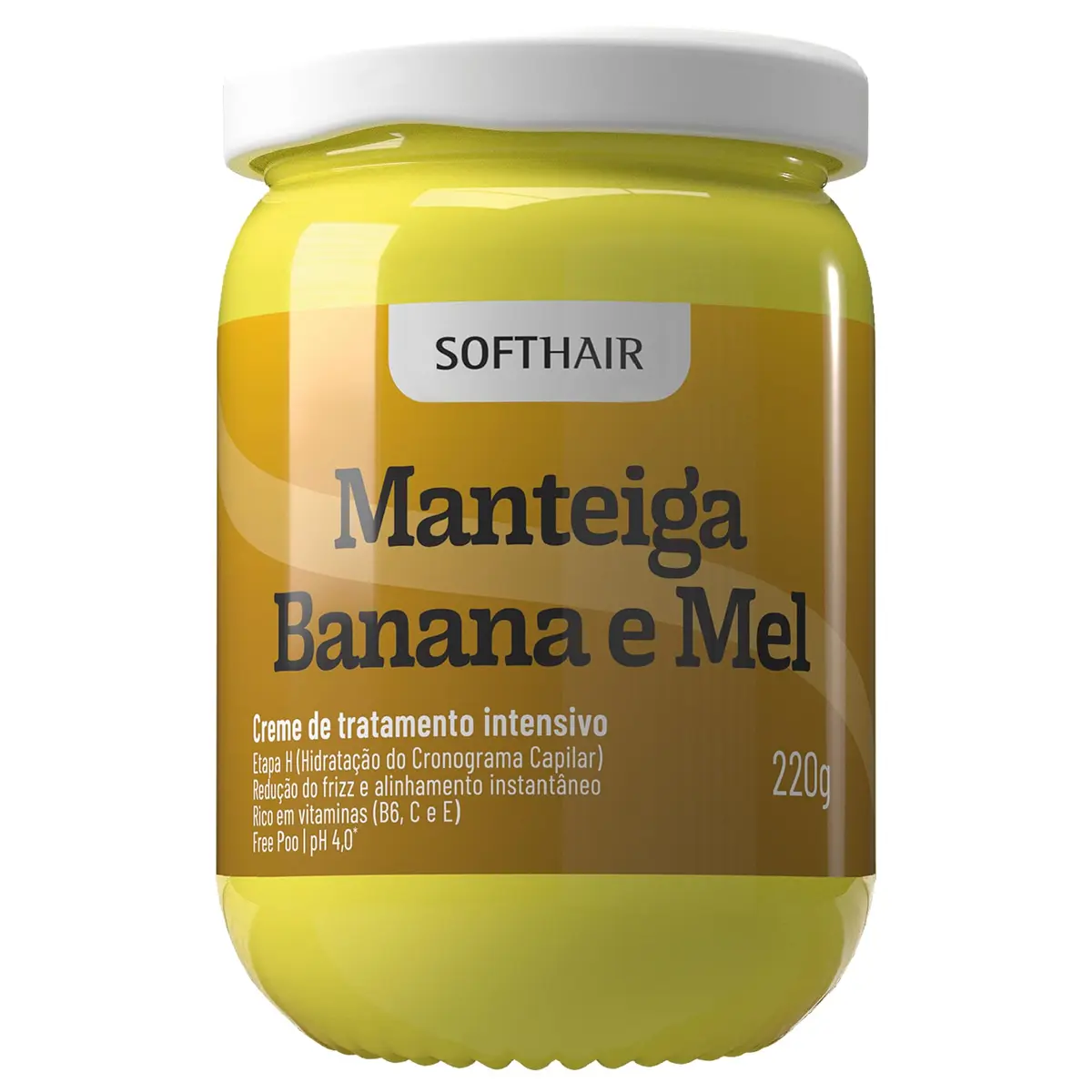 Creme Manteiga de Banana e Mel, Soft Hair - 1