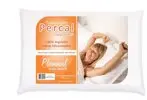 Travesseiro Plumasul Fibra Siliconizada em Percal 180 Fios 50 x 70 cm - Branco - TRAV FIBRA PERCAL 100 ALGODAO PLUMASUL 2958 - 1