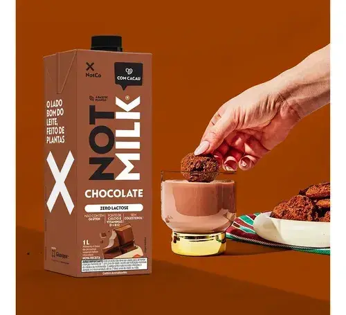 Bebida Vegetal Chocolate Not Milk Caixa 1l thumbnail 4
