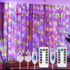 Kit 2 Cortinas De Luz 600 Pisca Pisca Led Decoração De Natal Colorido - 1