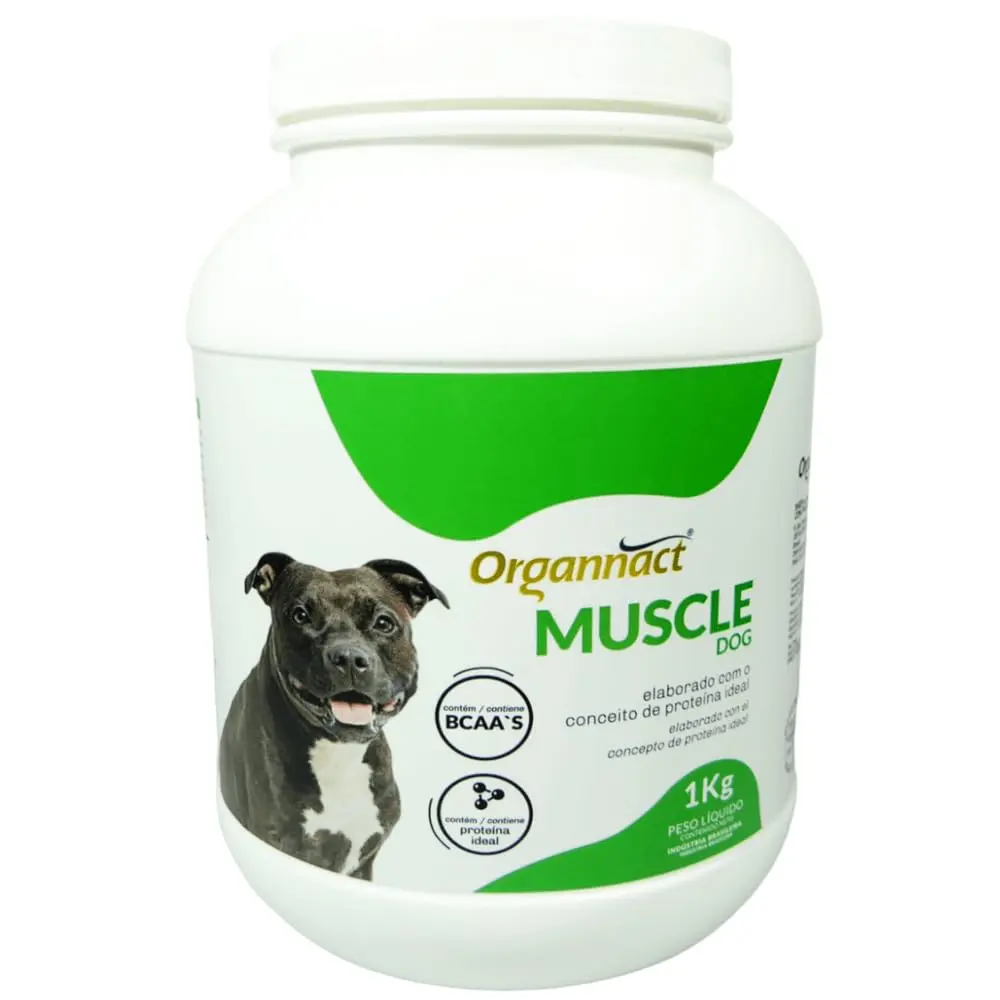 Suplemento para Cães Organnact Muscle Dog, 1kg