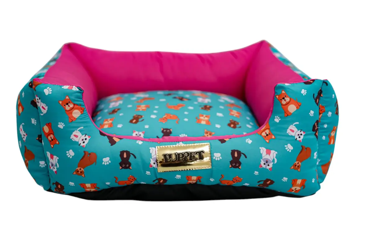 Cama quadrada Pet, animais de medio e grande porte, pratica e confortavel. TAM. GG - 1