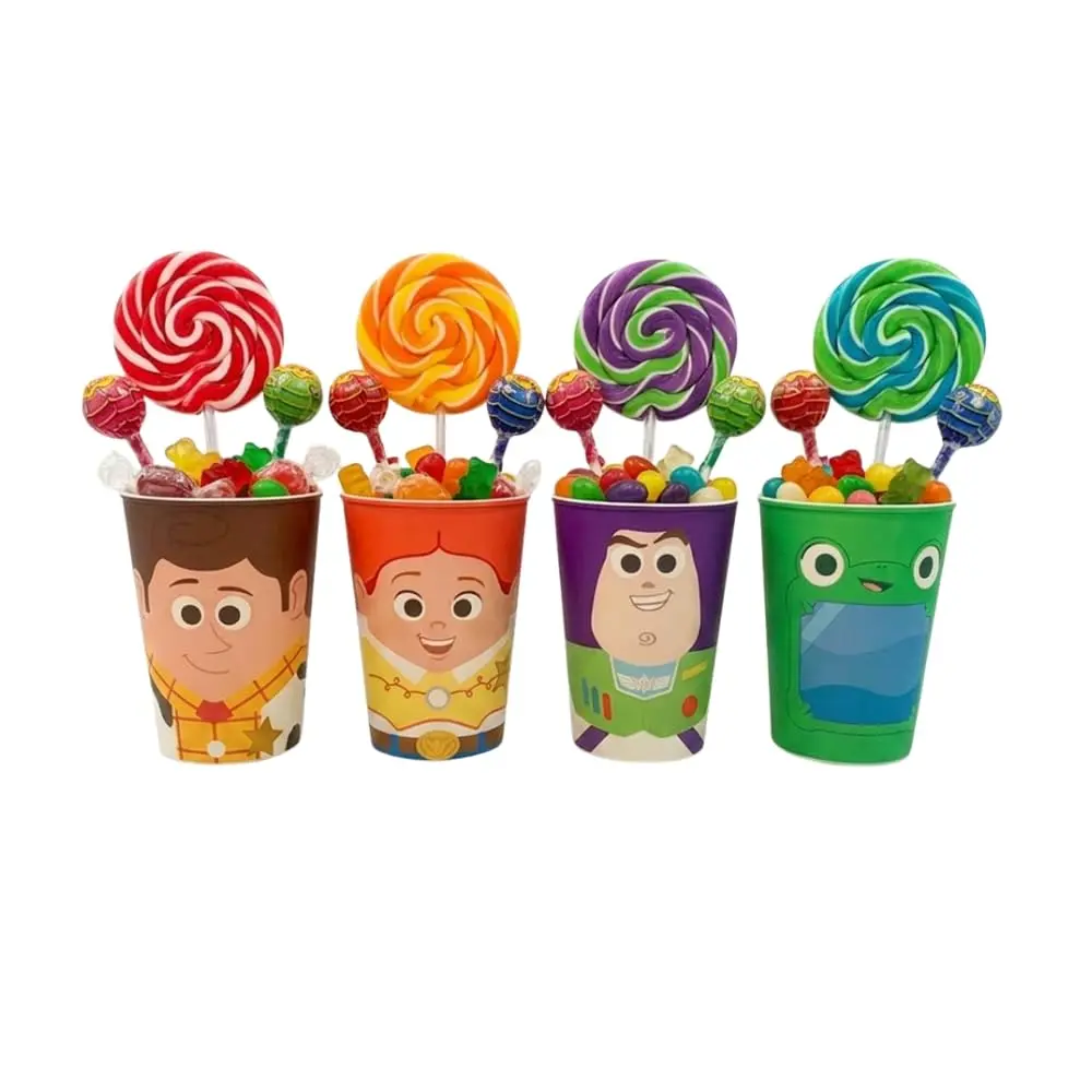 Plasútil Kit 4 Copos de Plástico Toy Story 5 Coleção Exclusiva Amazon | Coleção Exclusiva Amazon