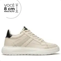 Tênis Casual Masculino Alto Calçados Atlas Aumento de Altura até 8cm
