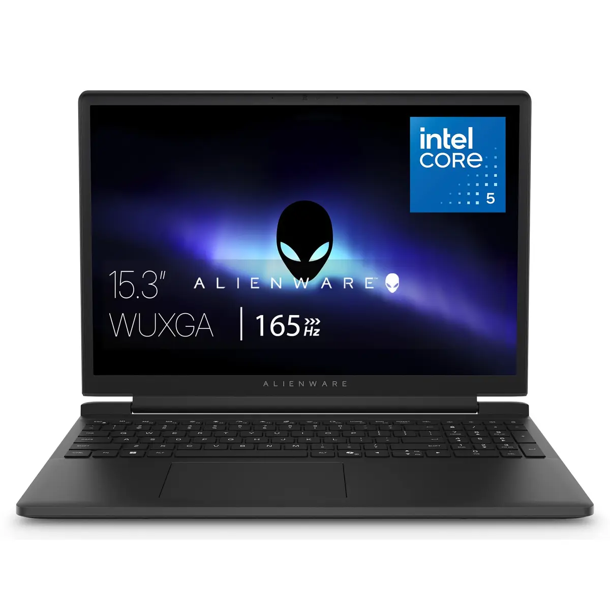 Notebook Gamer Alienware 15, 15,3" WUXGA 165Hz, Intel Core 5 210H, 8GB DDR5, 512GB SSD, NVIDIA GeForce RTX 3050 6GB, Windows 11 – DA15-C5210H-A10 - 1
