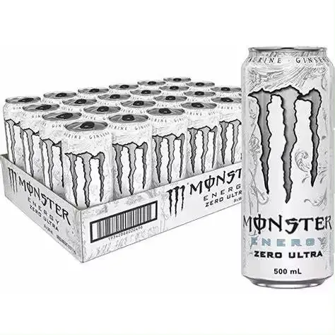 MONSTER ENERGY Ultra White bebida ENERGY sem açúcar bebida louca de Mango ENERGY Original Juiced Monorch pode 24*500 ml