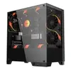 Gabinete Gamer Mid-Tower com Vidro e 9 Fans - 1