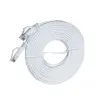 [Moedas R$0.01] 10 metros Cabo Ethernet Plano Cat 6 UTP - 1