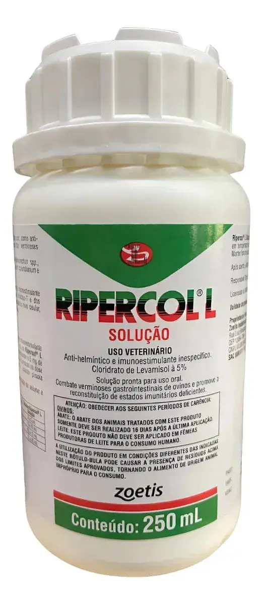 Ripercol Oral 5% 250ml Vermífugo - Zoetis