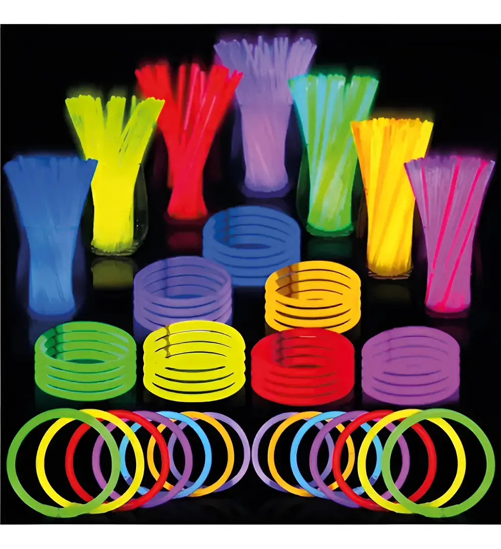 Pulseira Neon 200 Und Balada Festa Fluorescente Led Brilho thumbnail 10