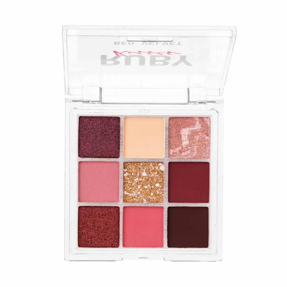 Kiss - Rk Paleta Sombra 9 Cores Rmps15Br Red Velvet