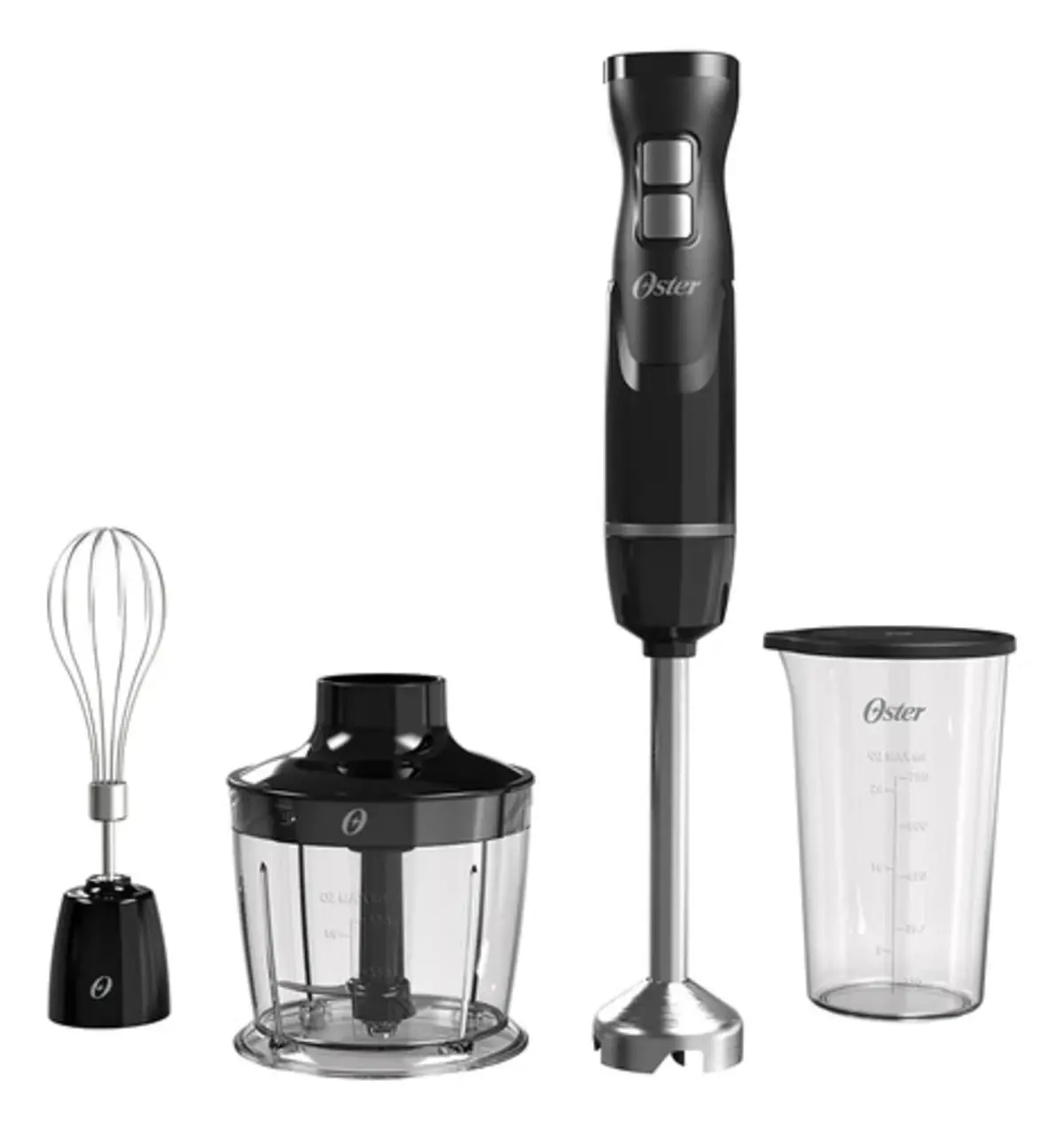 Mixer Multifuncional 3 em 1 Oster Black, OMIX500, 127V