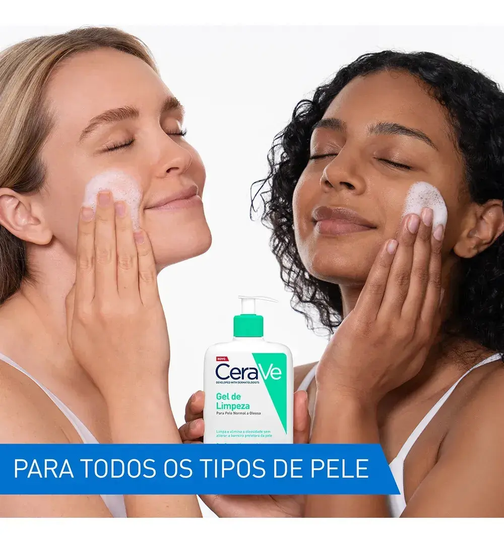 Gel de Limpeza Facial Pele Oleosa 3 Ceramidas e Niacinamida CeraVe 454g thumbnail 5