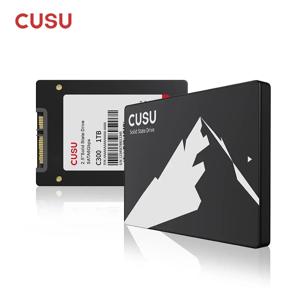 Cusu SSD 1TB 512GB 256GB 128GB SATA3 Disco rígido 2TB SSD SATA Disco de estado sólido para laptop desktop - 1
