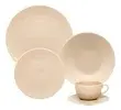 Aparelho De Jantar Oxford Cerâmica Merengue 20 Pç Cor Bege Liso - 1