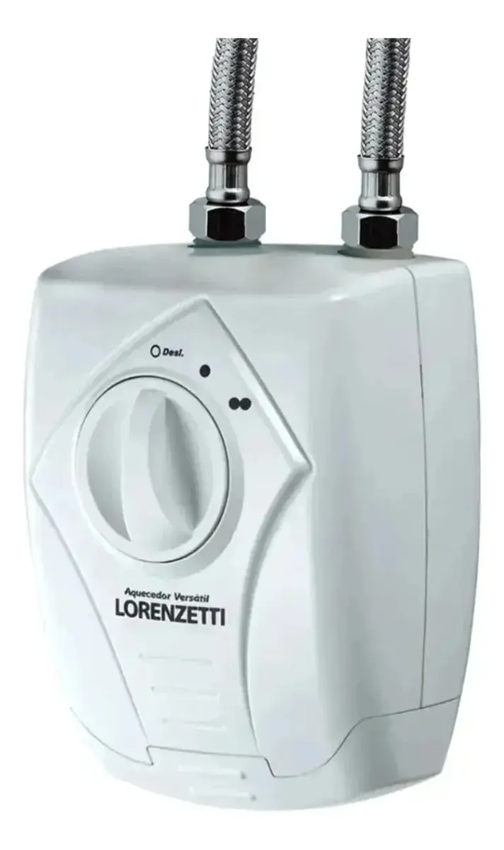 Aquecedor versatil 3 temperaturas Lorenzetti cor branco para pias e lavatórios 5500w - 1