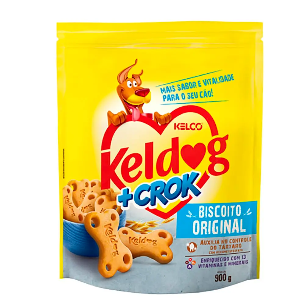 Biscoito keldog Original 900G