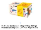 Leite Condensado Moça Integral Lata 395G Pack 6 Leve Mais Pague Menos - 1