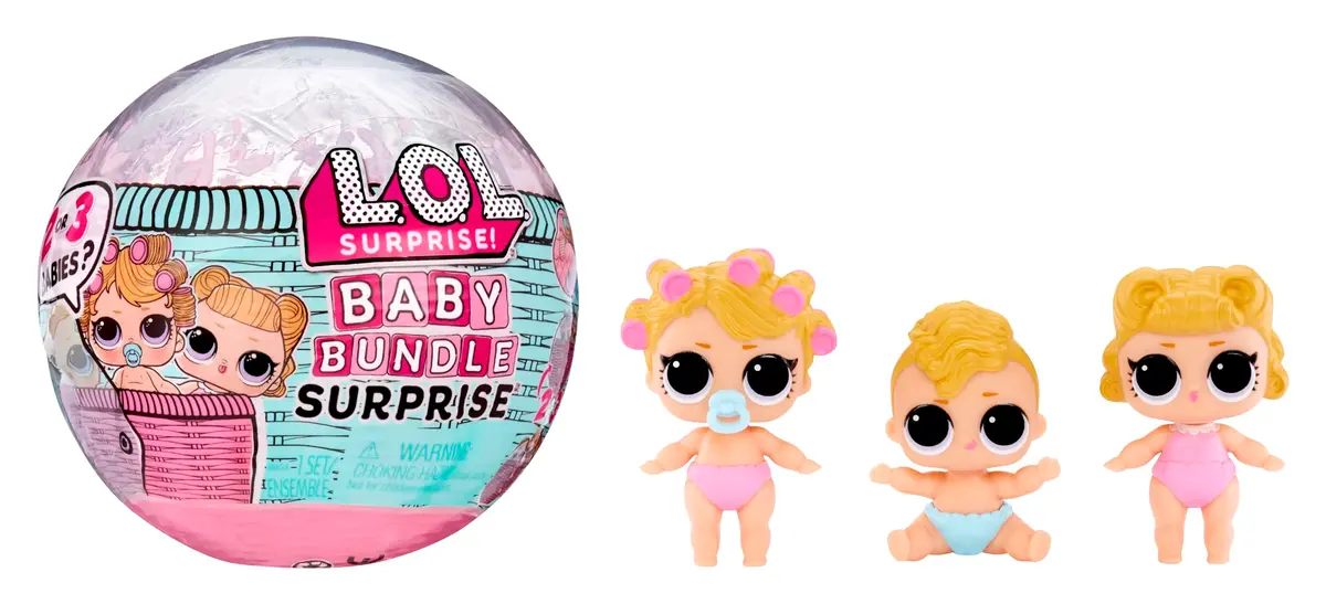L.O.L. Surprise Baby Bundle Surprise Asst in PDQ, Mcassab Toys
