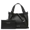 Calvin Klein Estelle Novelty Crossbody, Combo preto, One Size - 1