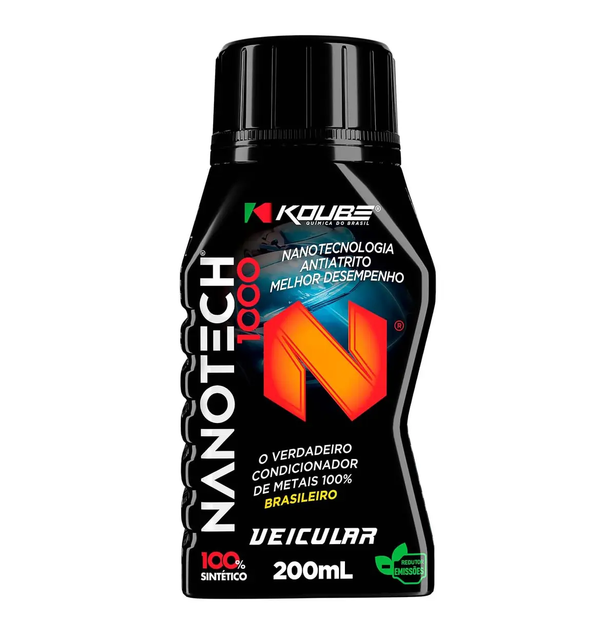 Condicionador de Metais Nanotech 1000 Alto Desempenho em Redução de Atrito para motores Koube - 1