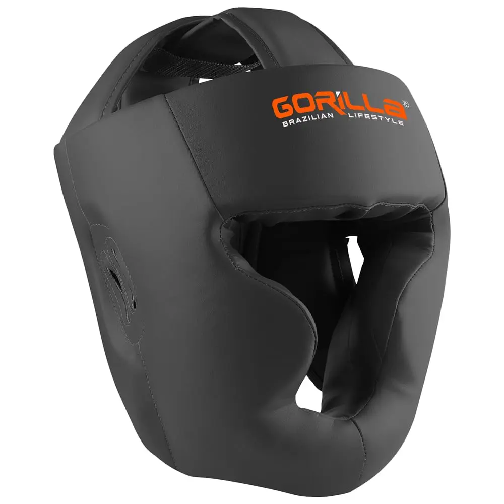 Capacete Boxe Muay Thai Protetor de Cabeça Confortável Resistente Artes Marciais MMA Gorilla - 1
