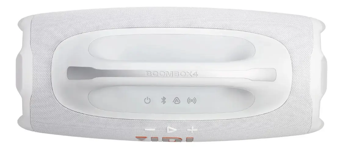 Caixa de Som Bluetooth À Prova D'água Boombox 4 JBL - Branca thumbnail 8