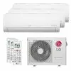 Ar Condicionado Multi Tri Split LG 21000 BTUs (2X7000+1X9000) Quente e Frio Inverter 220V Z3UW21GFB1.AWGZBR1 - 1
