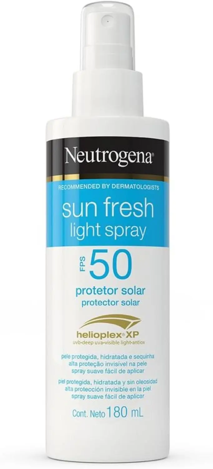 Protetor Solar Corporal em Spray Neutrogena Sun Fresh Light, FPS 50, 180ml - 1