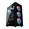 Gabinete Gamer Hyrax HGB210 Vidro 6x ARGB Fans - 1