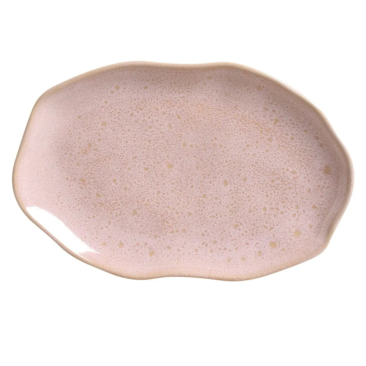 Porto Brasil Conjunto com 4 Travessas Oval Rasa Média Bio Litchi 30X20cm