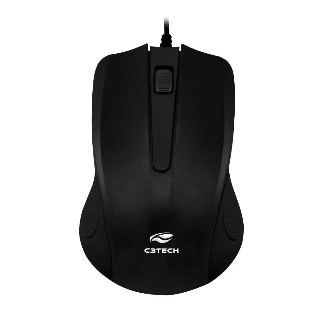 Mouse USB, C3Tech, Ms-20Bk, Mouses, 402021060101, Preto