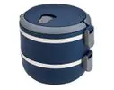 Marmita dupla Lunch Box Azul, LB1234-AZ , Euro Home - 1