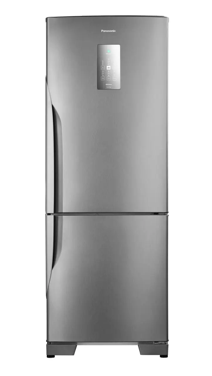 Refrigerador Bottom Freezer Inverter Panasonic de 02 Portas Frost Free com 511 Litros Aço Escovado - NR-BB71PV7X (220V, Volts) - 1