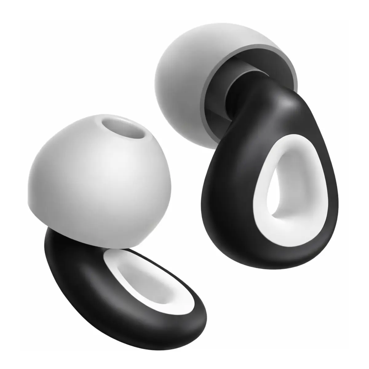 Protetor Auricular em Silicone Reutilizável 24dB para Dormir, Estudo e Viagem – Conforto para Quem Dorme de Lado, Redução de Ruído com Preservação de Sons Essenciais