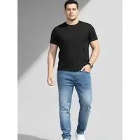 Calça Jeans 5 ESTILOS Azul Clara Masculina Conforto, Estilo Premium e o Fit Perfeito - 1