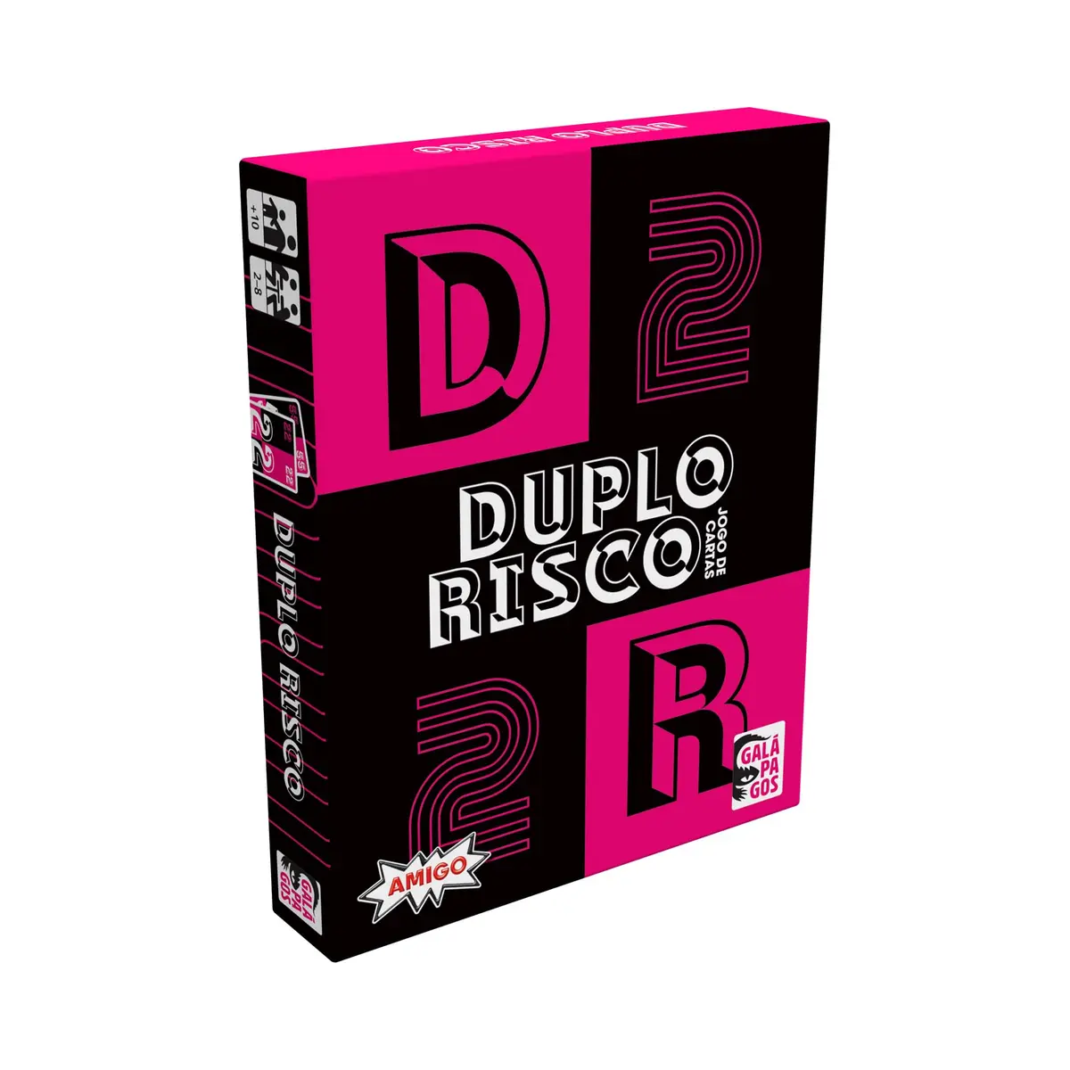 Asmodee Duplo Risco Jogo de Cartas, 2 a 8 Jogadores, Idade +8