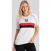 Camisa Flamengo Jeito Feminina Branca