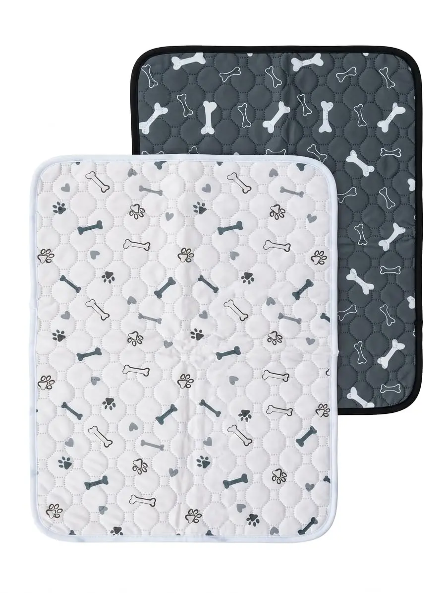2 Tapetes Pet Higienicos Reutilizaveis Super Absorvente 45x60cm | Higiene, conforto e limpeza com reutilização