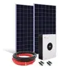 Kit Energia Solar Off Grid 680w Controlador Invers Mppt 1kva Cor Preto Voltagem De Circuito Aberto 45.2v Voltagem Máxima Do Sistema 38.65v - 1