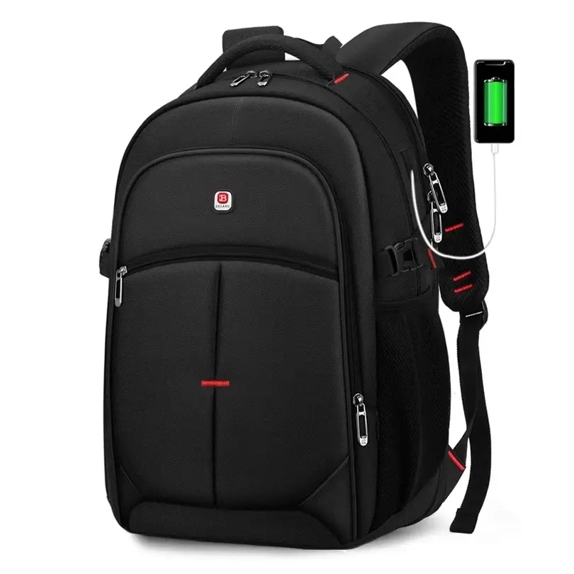 Mochila para laptop, masculina, feminina, bolsa para notebook de 15.6 17 polegadas, bolsa escolar para adolescentes