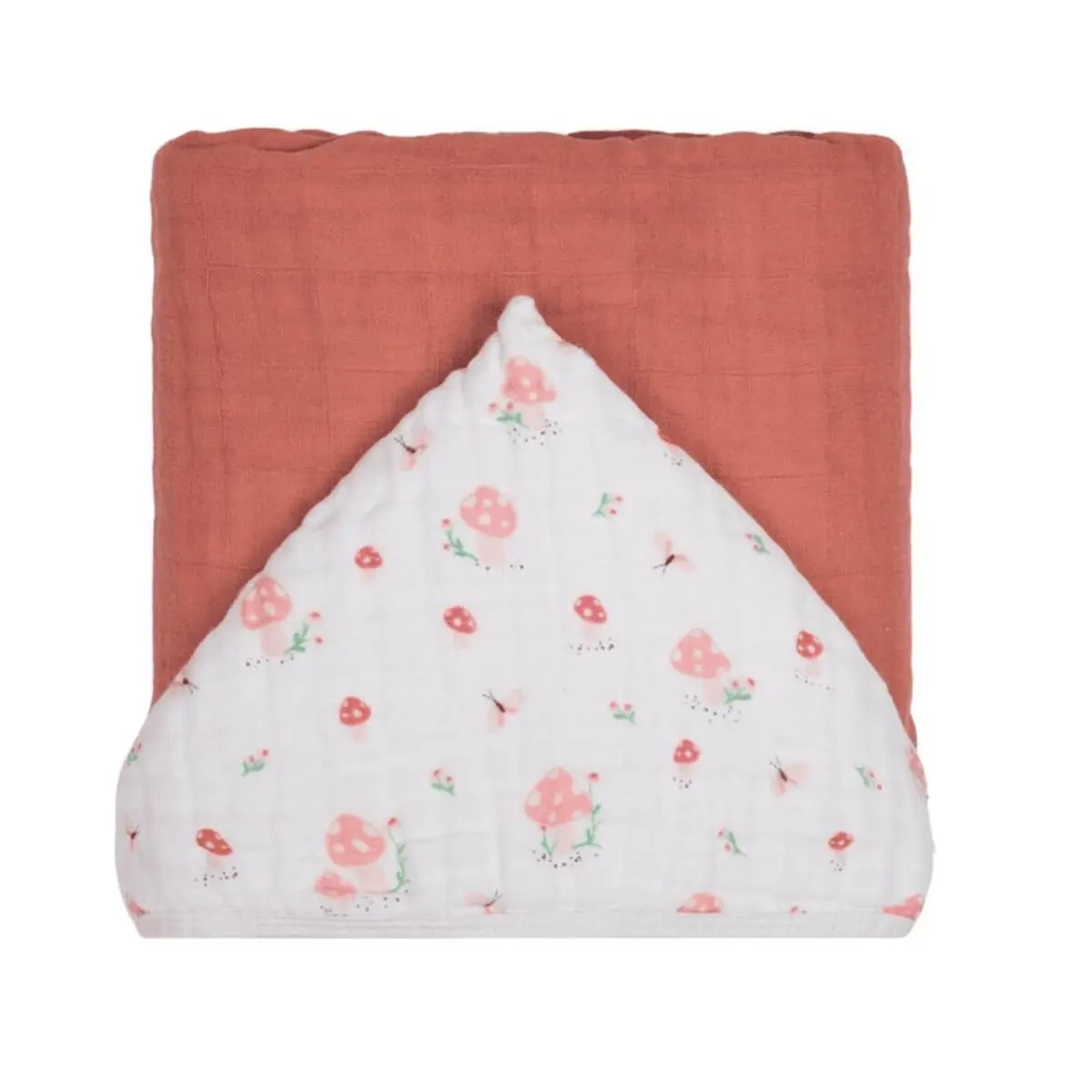 Toalha de Banho Soft Premium Liso Papi Baby com Capuz 90Cm X 70Cm, Estampado - 1