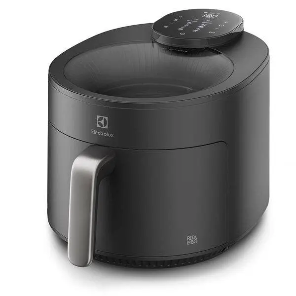 Air Fryer Electrolux Por Rita Lobo 5 1l Cinza Expert C/visor - 1