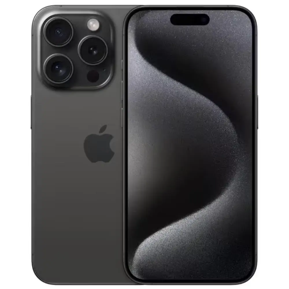 Apple iPhone 15 Pro (256 GB) — Titânio preto (Seminovo)