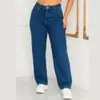 Calça Jeans Wide Leg Feminina Cintura Alta - 1