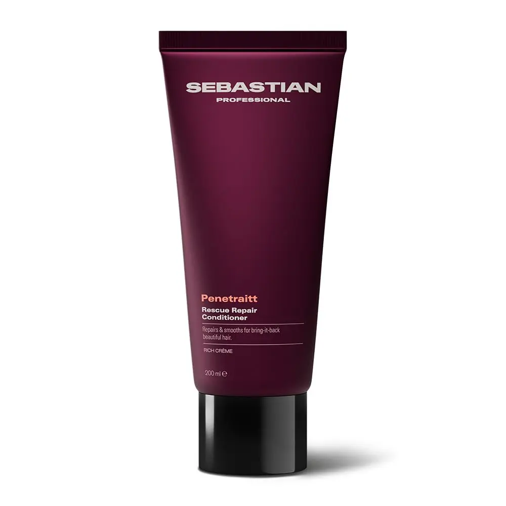 Sebastian Professional, Penetraitt, Condicionador de restauração e resgate para cabelos danificados, 200 ml - 1