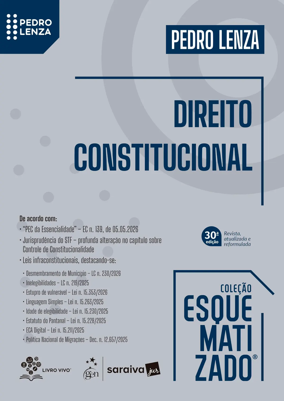 Direito Constitucional - Coleção Esquematizado - 30ª Edição 2026