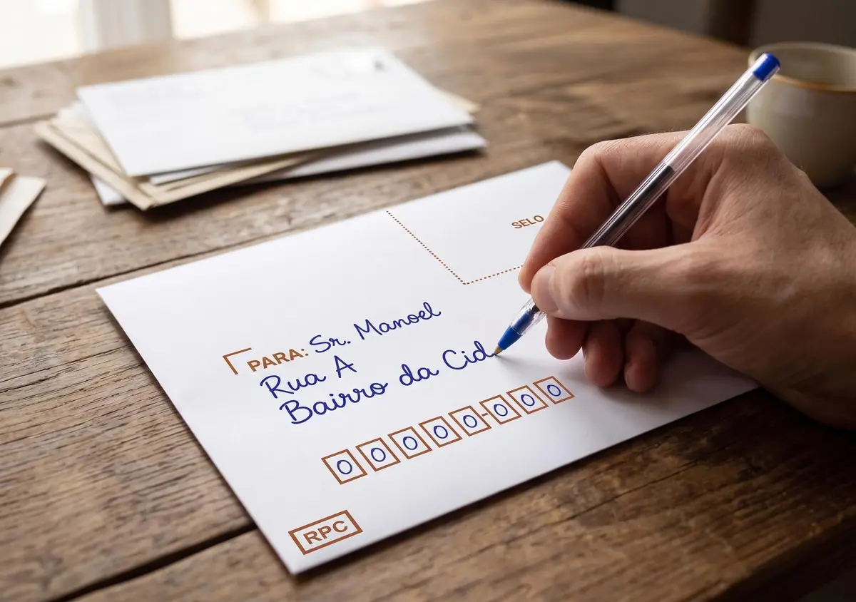 Envelope Comercial Branco 11,4 x 16,2 cm com RPC — Kit 50 Unidades