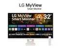 Monitor LG MyView Smart 32SR73U-W Tela UHD 4K 32", WebOS, ThinQ Home, Air Play, Screen Share, Bluetooth - 1